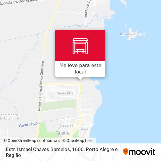 Estr. Ismael Chaves Barcelos, 1600 mapa