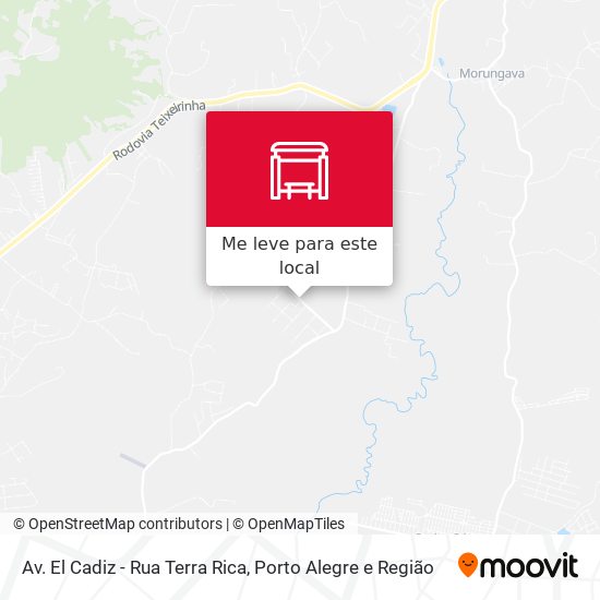 Av. El Cadiz - Rua Terra Rica mapa
