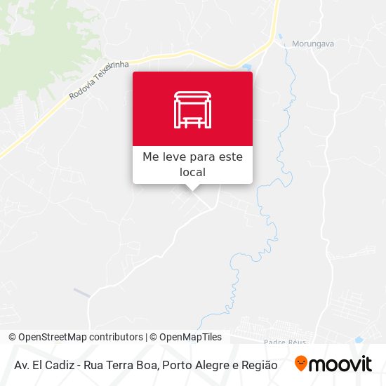 Av. El Cadiz - Rua Terra Boa mapa