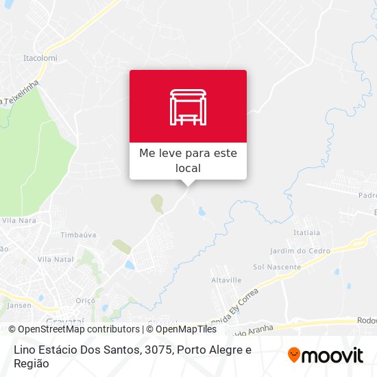 Lino Estácio Dos Santos, 3075 mapa