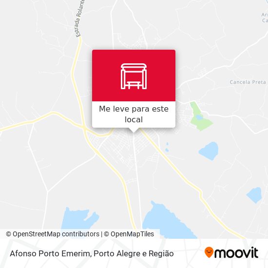 Afonso Porto Emerim mapa