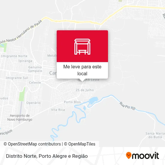 Distrito Norte mapa