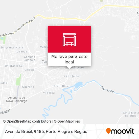 Avenida Brasil, 9485 mapa