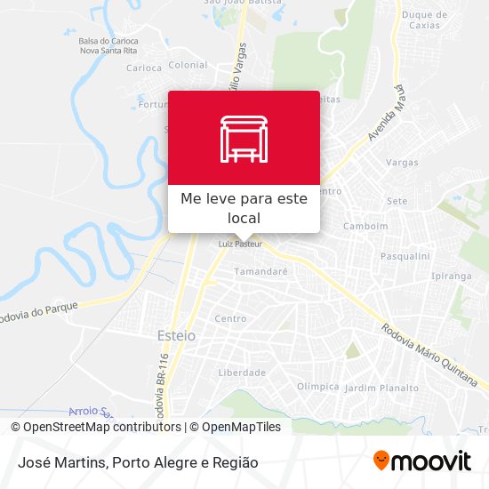 José Martins mapa