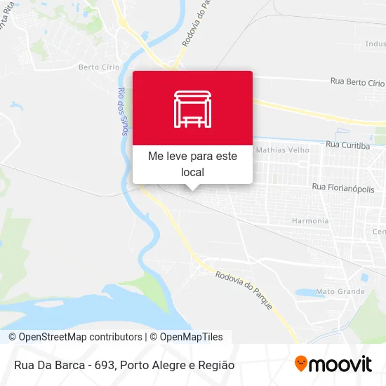 Rua Da Barca - 693 mapa