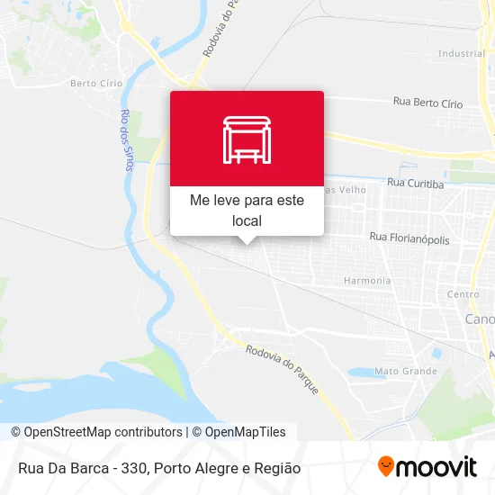 Rua Da Barca - 330 mapa