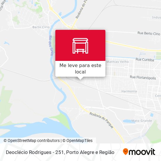 Deoclécio Rodrigues - 251 mapa