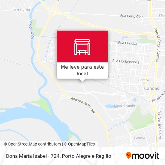 Dona Maria Isabel - 724 mapa