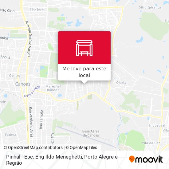 Pinhal - Esc. Eng Ildo Meneghetti mapa
