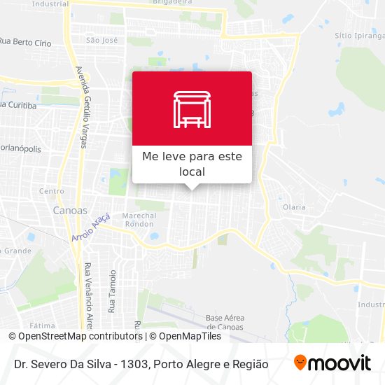 Dr. Severo Da Silva - 1303 mapa