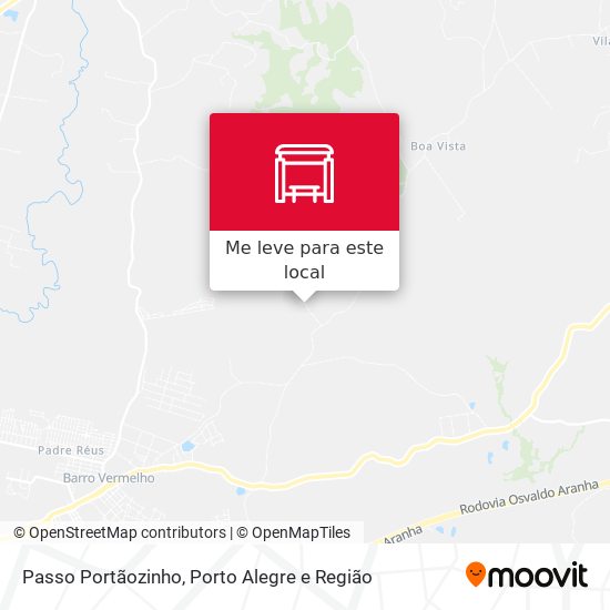 Passo Portãozinho mapa