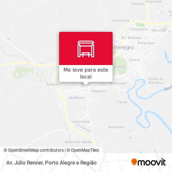 Av. Júlio Renner mapa