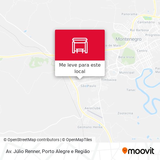 Av. Júlio Renner mapa