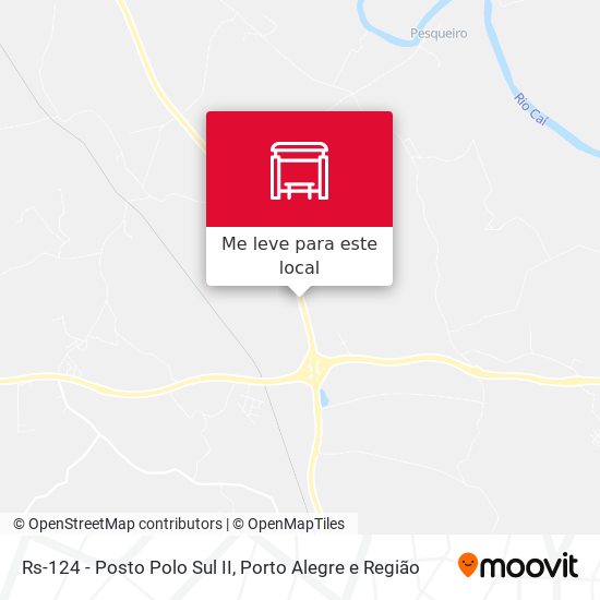 Rs-124 - Posto Polo Sul II mapa