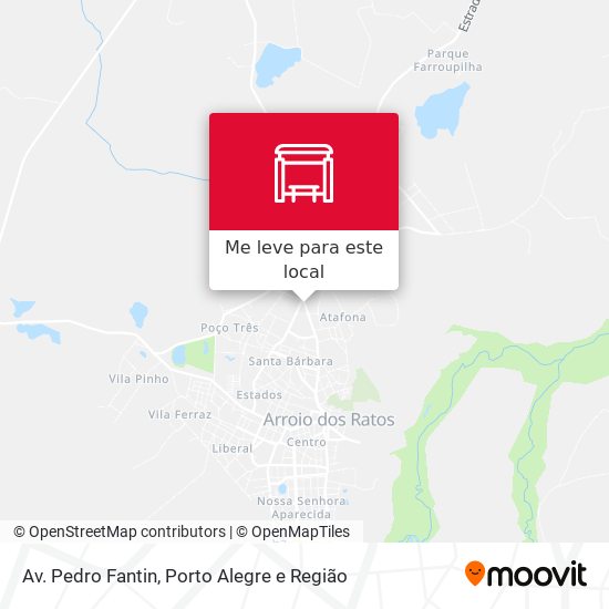 Av. Pedro Fantin mapa