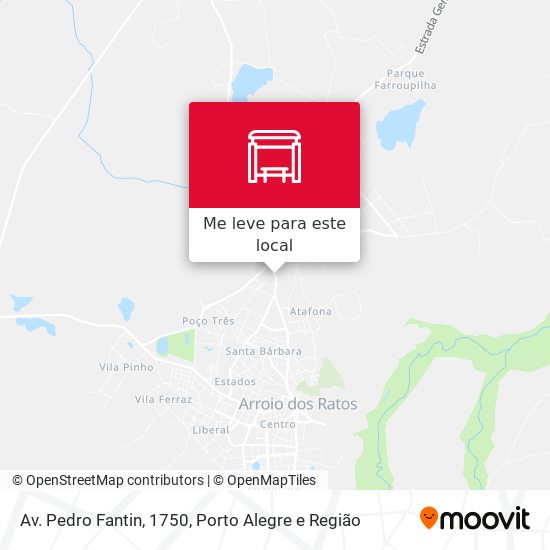 Av. Pedro Fantin, 1750 mapa