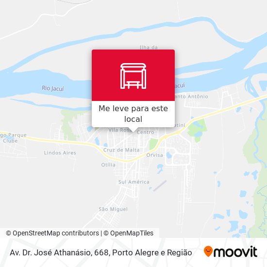 Av. Dr. José Athanásio, 668 mapa