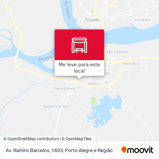 Av.  Ramiro Barcelos, 1603 mapa
