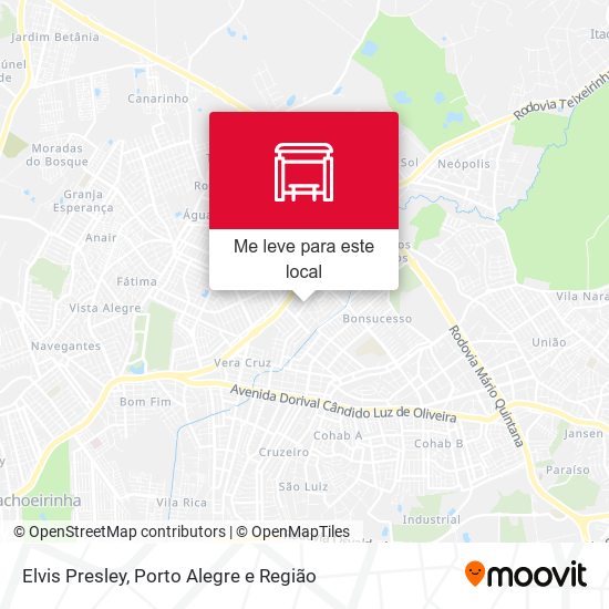 Elvis Presley mapa