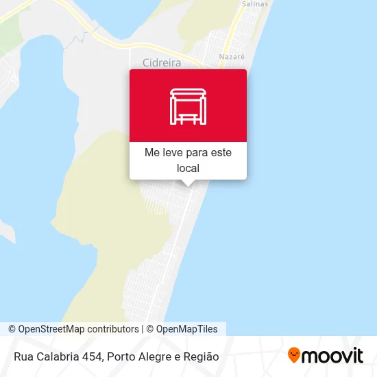 Rua Calabria 454 mapa