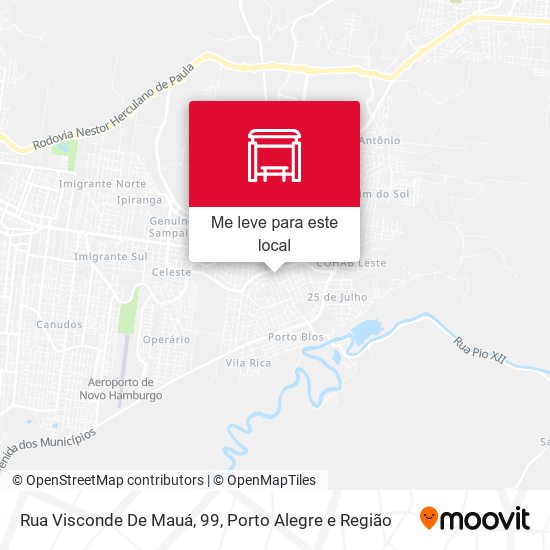 Rua Visconde De Mauá, 99 mapa