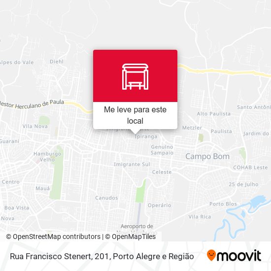 Rua Francisco Stenert, 201 mapa