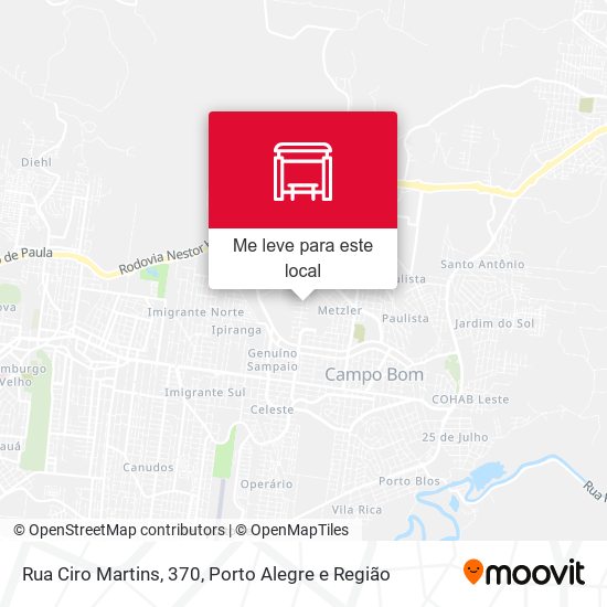 Rua Ciro Martins, 370 mapa