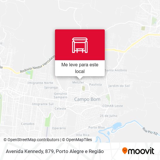 Avenida Kennedy, 879 mapa