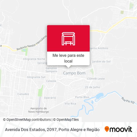 Avenida Dos Estados, 2097 mapa