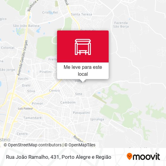 Rua João Ramalho, 431 mapa