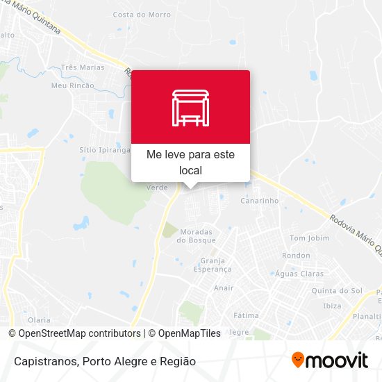 Capistranos mapa