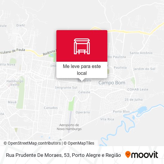 Rua Prudente De Moraes, 53 mapa
