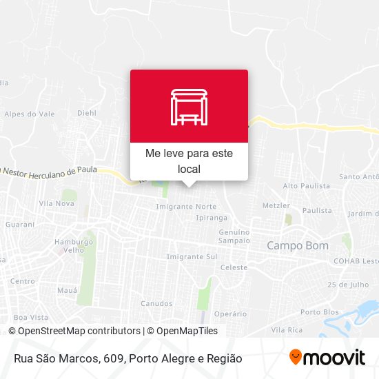 Rua São Marcos, 609 mapa