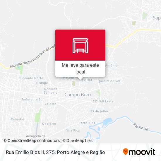 Rua Emilio Blos Ii, 275 mapa