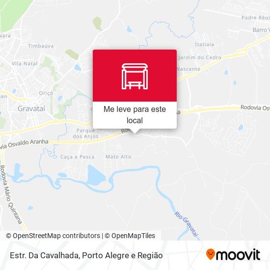 Estr. Da Cavalhada mapa