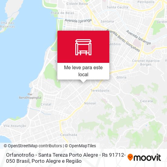 Orfanotrofio - Santa Tereza Porto Alegre - Rs 91712-050 Brasil mapa