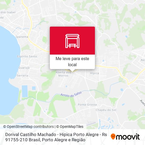 Dorival Castilho Machado - Hipica Porto Alegre - Rs 91755-210 Brasil mapa