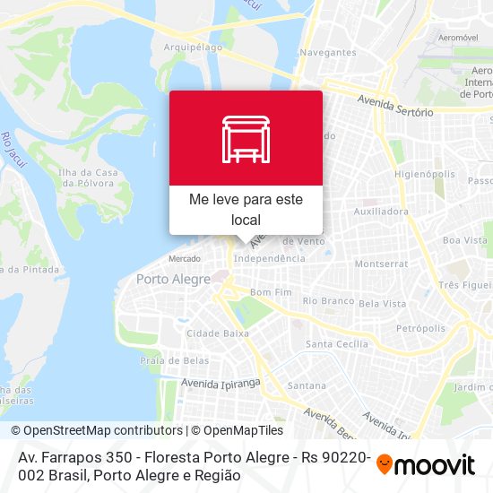 Av. Farrapos 350 - Floresta Porto Alegre - Rs 90220-002 Brasil mapa