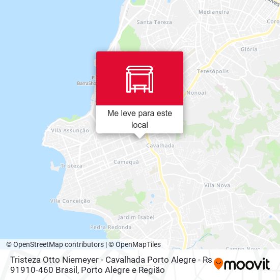 Tristeza Otto Niemeyer - Cavalhada Porto Alegre - Rs 91910-460 Brasil mapa