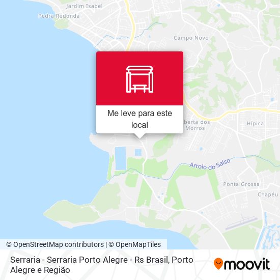 Serraria - Serraria Porto Alegre - Rs Brasil mapa