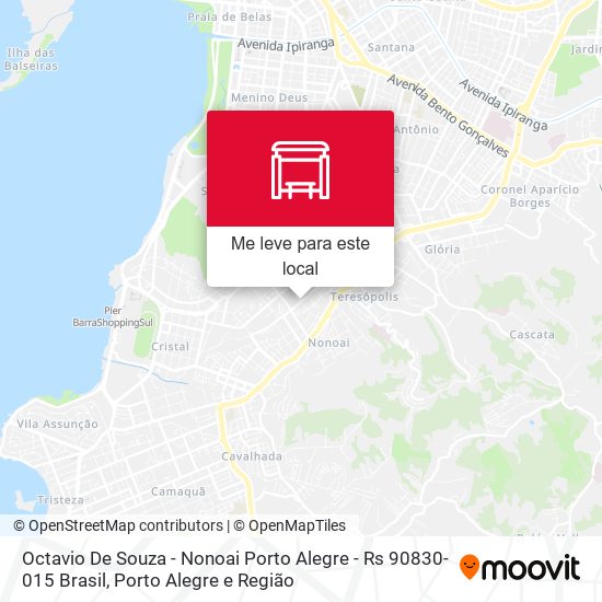 Octavio De Souza - Nonoai Porto Alegre - Rs 90830-015 Brasil mapa