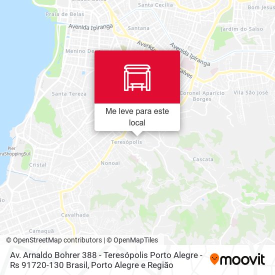 Av. Arnaldo Bohrer 388 - Teresópolis Porto Alegre - Rs 91720-130 Brasil mapa