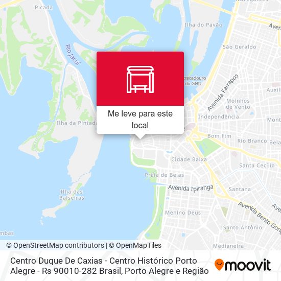 Centro Duque De Caxias - Centro Histórico Porto Alegre - Rs 90010-282 Brasil mapa