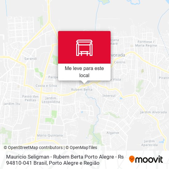 Mauricio Seligman - Rubem Berta Porto Alegre - Rs 94810-041 Brasil mapa