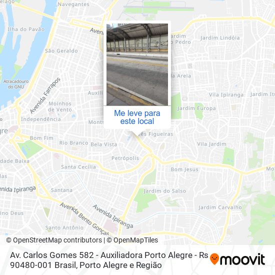 Av. Carlos Gomes 582 - Auxiliadora Porto Alegre - Rs 90480-001 Brasil mapa