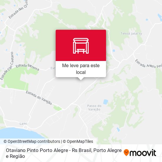 Otaviano Pinto Porto Alegre - Rs Brasil mapa