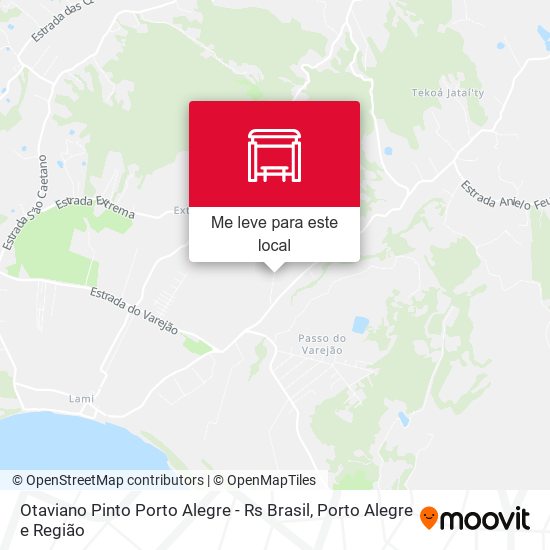 Otaviano Pinto Porto Alegre - Rs Brasil mapa