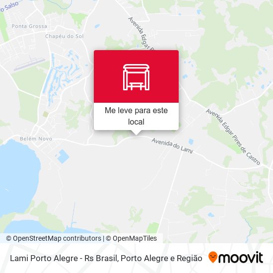 Lami Porto Alegre - Rs Brasil mapa