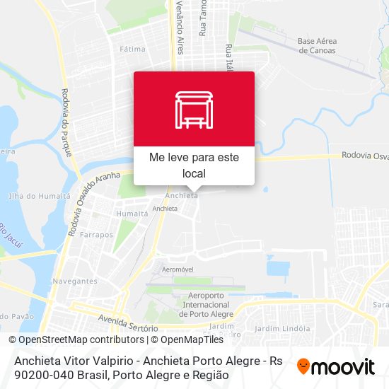 Anchieta Vitor Valpirio - Anchieta Porto Alegre - Rs 90200-040 Brasil mapa