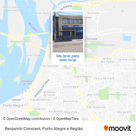 Benjamin Constant mapa